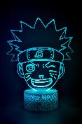 Lampe 3d personnalisée à led - Manga Naruto | Veilleuse Enfant, Décoration Chambre, Cadeau Personnalisé Anniversaire et Noël