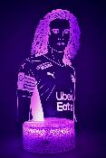 Lampe 3d personnalisée à led - Footballeur Guendouzi