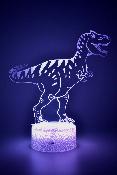 Lampe 3d personnalisée à led - Animal Dinosaure  | Veilleuse Enfant, Décoration Chambre, Cadeau Personnalisé Anniversaire et Noël