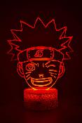 Lampe 3d personnalisée à led - Manga Naruto | Veilleuse Enfant, Décoration Chambre, Cadeau Personnalisé Anniversaire et Noël