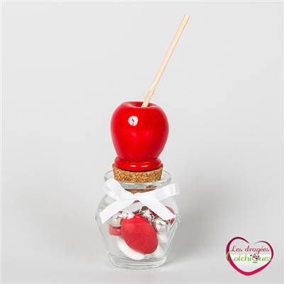 Sujet pomme d' amour 10 cm