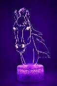 Lampe 3d personnalisée à led - Cheval