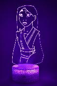 Lampe 3d personnalisée à led - Disney Mulan | Veilleuse Enfant Magique, Décoration Chambre, Cadeau Personnalisé