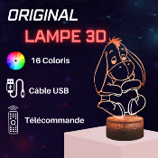 Lampe 3d personnalisée à led - Disney Bourriquet | Veilleuse Enfant Magique, Décoration Chambre, Cadeau Personnalisé