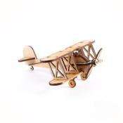 Avion en bois 14x15x16 cm