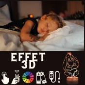 Lampe 3d personnalisée à led - Disney Bourriquet | Veilleuse Enfant Magique, Décoration Chambre, Cadeau Personnalisé