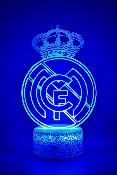 Lampe 3d personnalisée à led - Football Réal Madrid