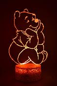 Lampe 3d personnalise  led - Disney Winnie Ourson | Veilleuse Enfant Magique, Dcoration Chambre, Cadeau Personnalis Anniversaire et Nol