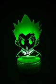 Lampe 3d personnalisée à led - Hunter x Hunter Gon