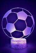 Lampe 3d personnalise  led - Football ballon | Veilleuse Enfant, Dcoration Chambre, Cadeau Personnalis Anniversaire et Nol