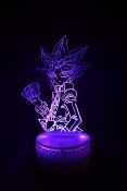 Lampe 3d personnalisée à led - Manga Dragon Ball Z Yu Gi Oh | Veilleuse Enfant, Décoration Chambre, Cadeau manga et animé Anniversaire et Noël